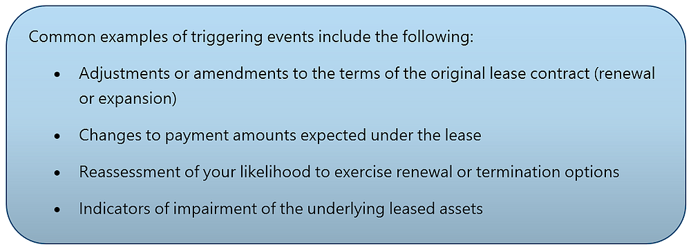 Modify or Renew Leases